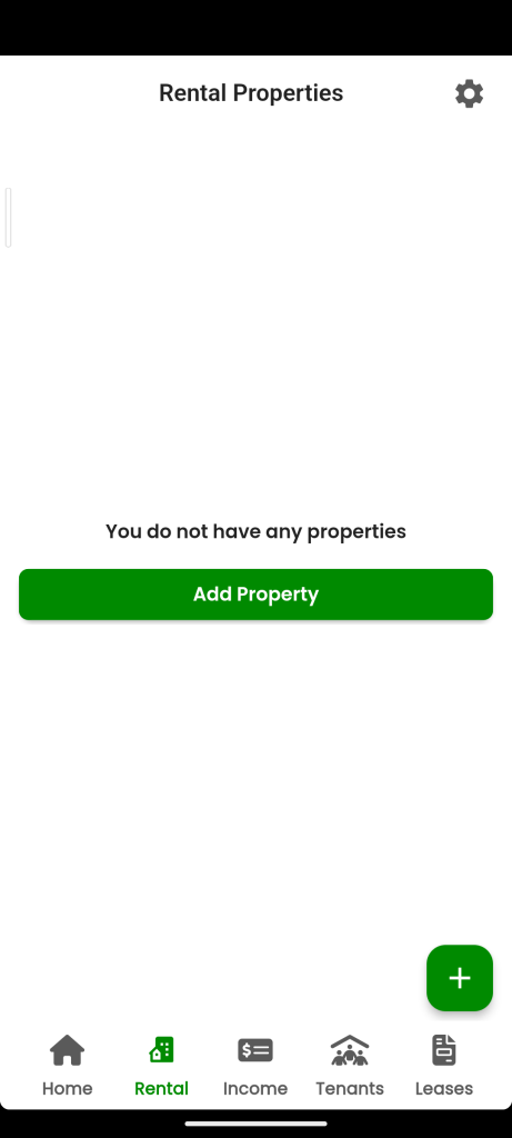 Empty Rental Properties Page